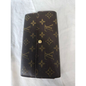 Louis Vuitton Monogram Brown Long Wallet